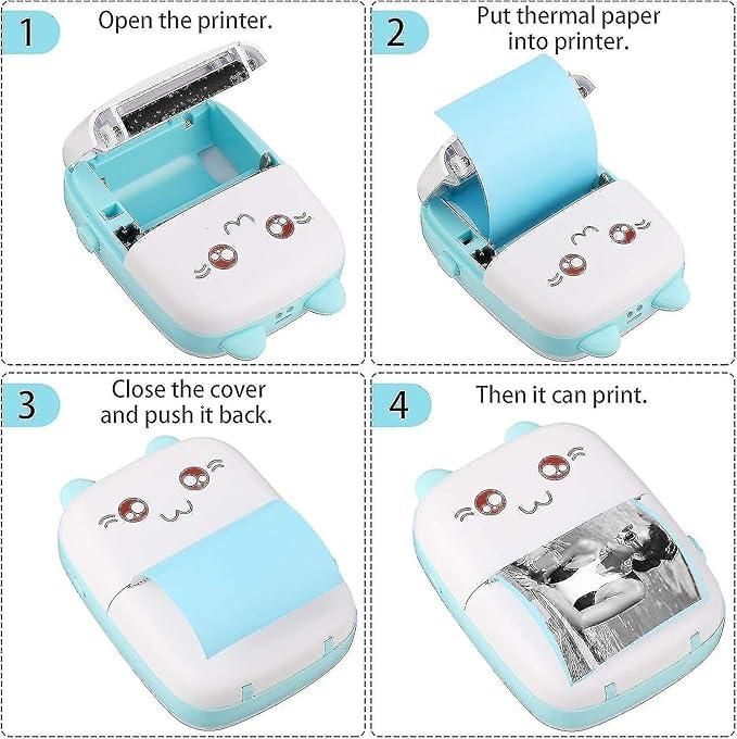Mini Printer - Inkless Bluetooth Pocket Printer