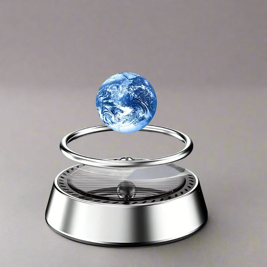 Solar Powered Rotating Levitating Planet Car Air Freshener
