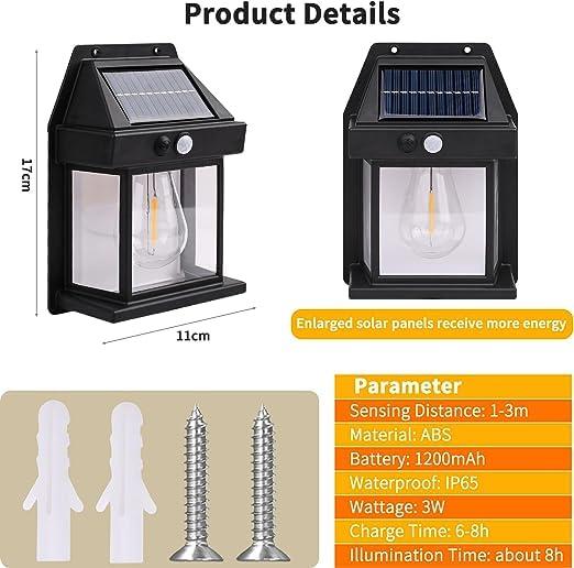 Automatic Solar Light-Outdoor Wall Light